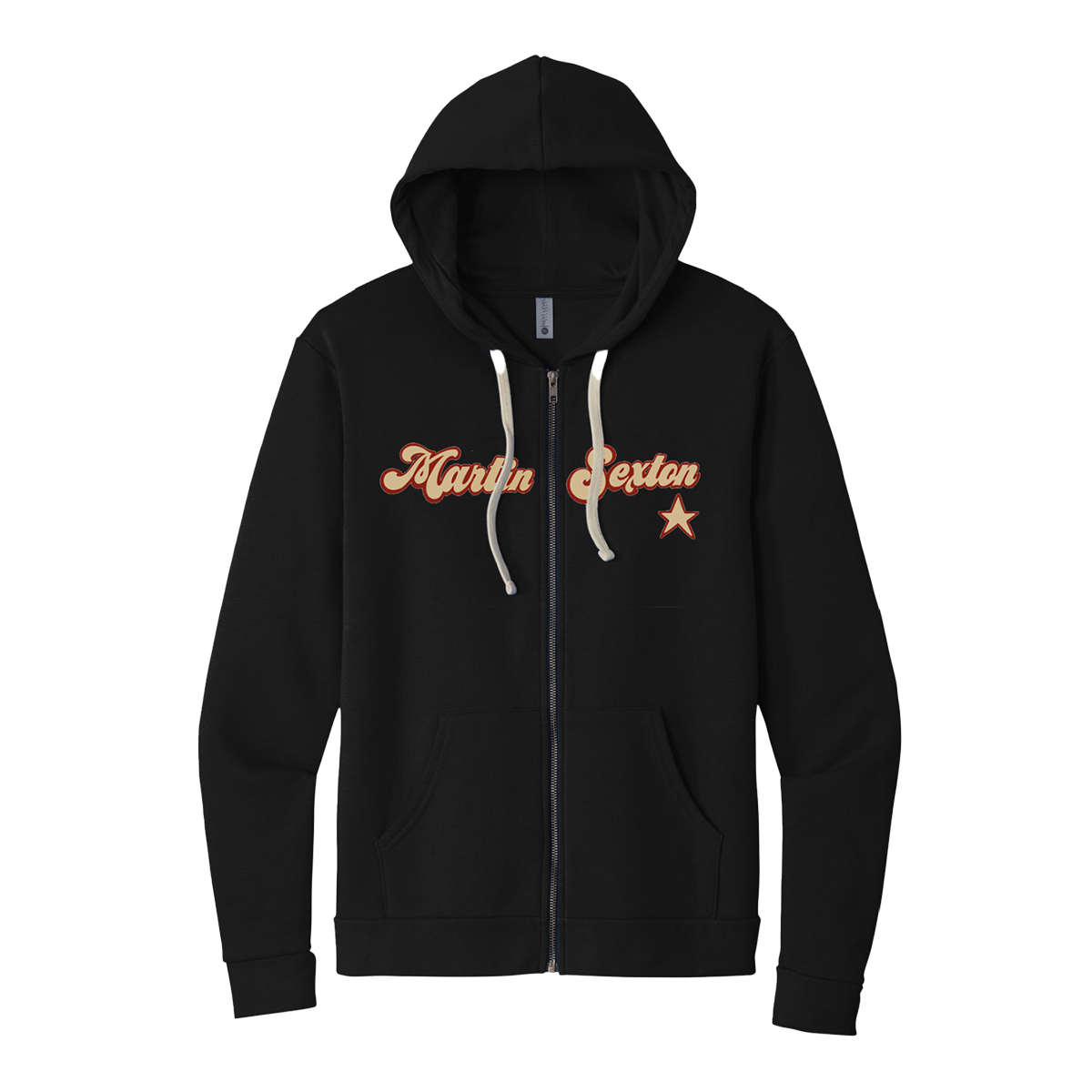 1-Star Applique Hoodie