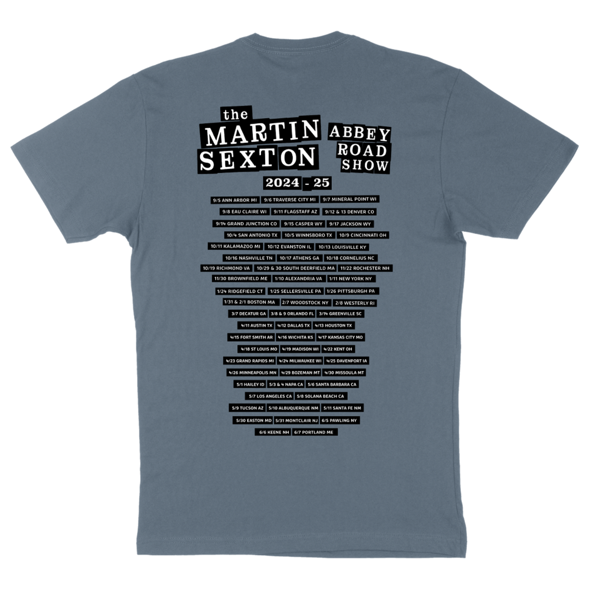Abbey Road Tee (Blue)