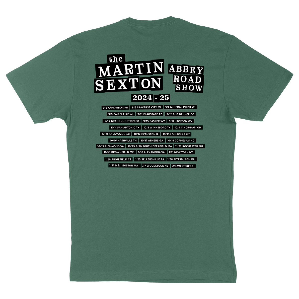 Abbey Road Tee (Green)