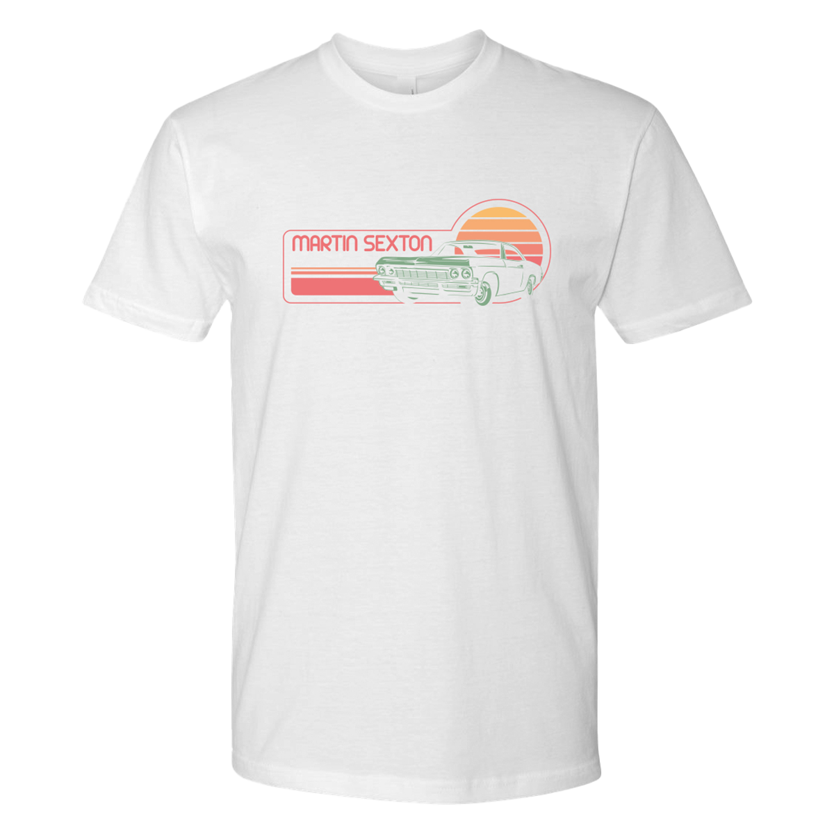 Sexton Car Unisex Tee (White)