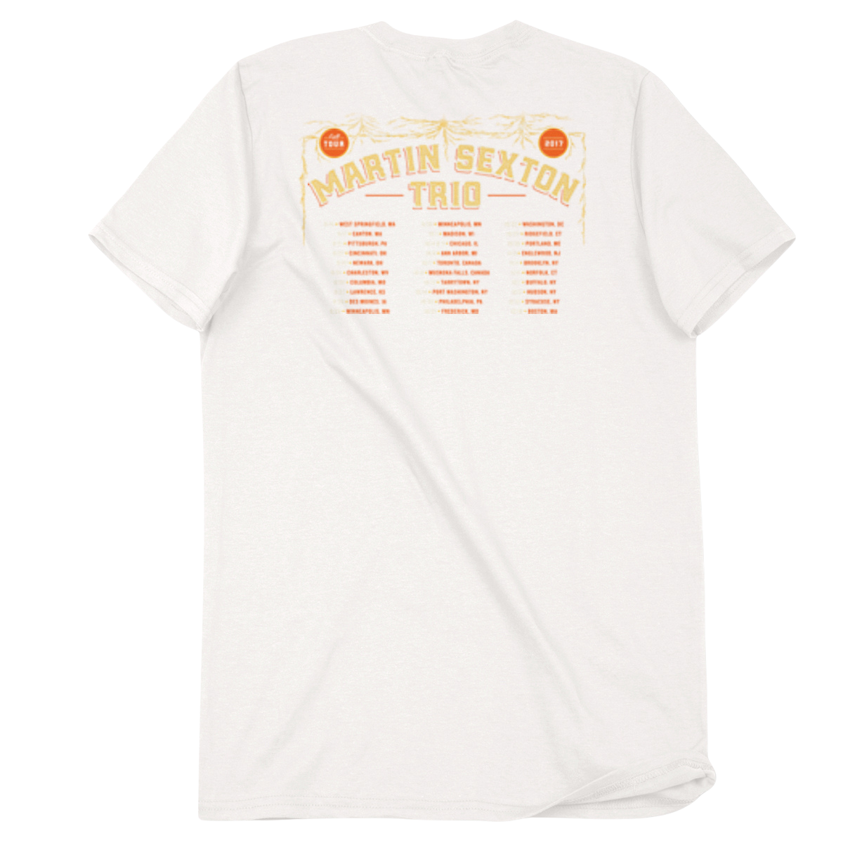 Trio Logo Tee - White